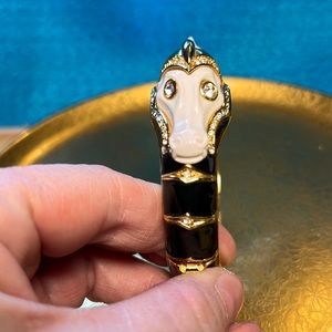 Kenneth J. Jane seahorse bracelet Vintage